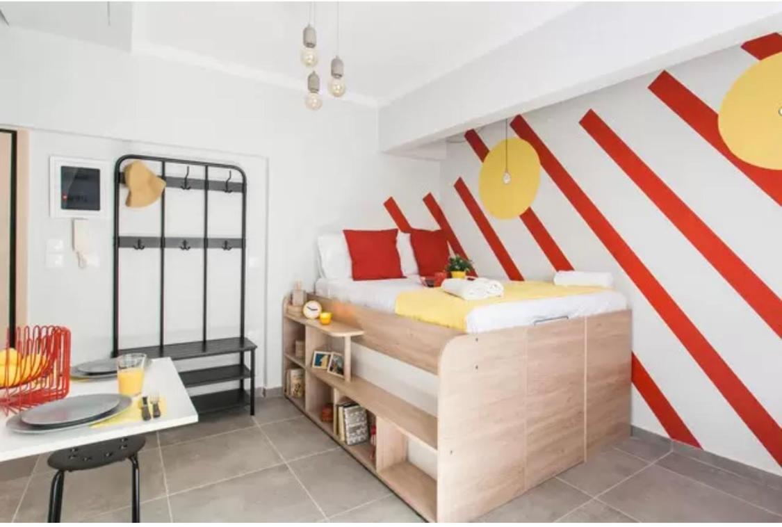Colorful Apartment In Афіни Екстер'єр фото